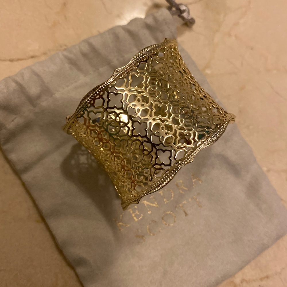 Gold Kendra Scott Cuff